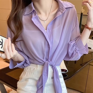 Áo Sơ Mi [NEW] buộc nơ siêu xinh