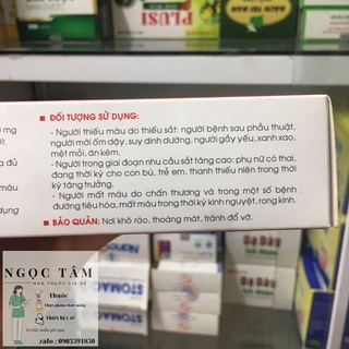 BỔ SUNG SẮT FERYTONIC TRAPHACO [Ảnh thật]