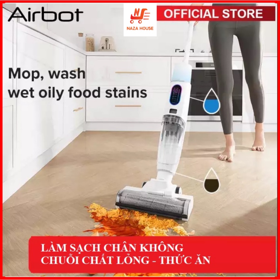 Airbot iClean PRO Máy hút khô ướt Máy hút nước bẩn Tự làm sạch Máy lau nhà Spin điện