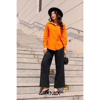 Quần Suông Linen nữ cá tính - MIXMIX - Hàng thiết kế - Hình độc quyền shop chụp