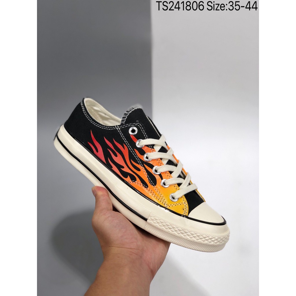 GIÀY SNEAKER MÃ SẢN PHẨM_CONVERSE Chuck 1970s 2020 “BLACK FLAME” NHIỀU MÀU PHONG CÁCH FULLBOX + FREESHIP