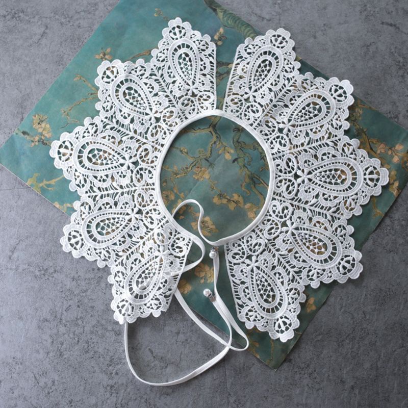 Cổ Áo Giả Búp Bê Phong Cách Vintage Cho Nữ