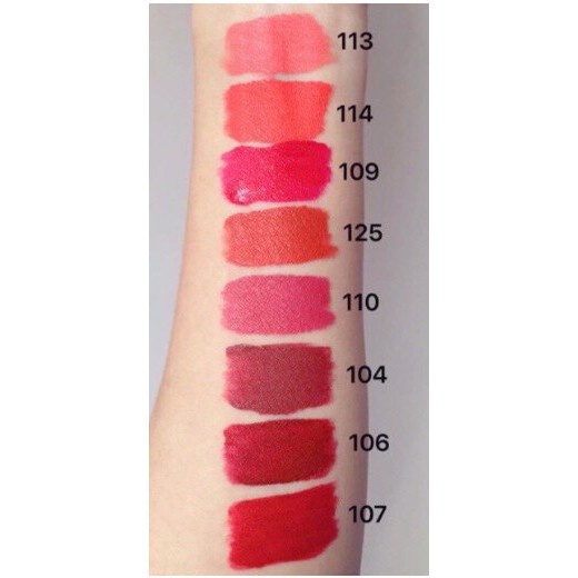 Son Kiko 2 đầu siêu lì lâu trôi không khô môi trang điểm môi  màu đỏ cam đỏ hồng bí ngô cam gạch set son kiko