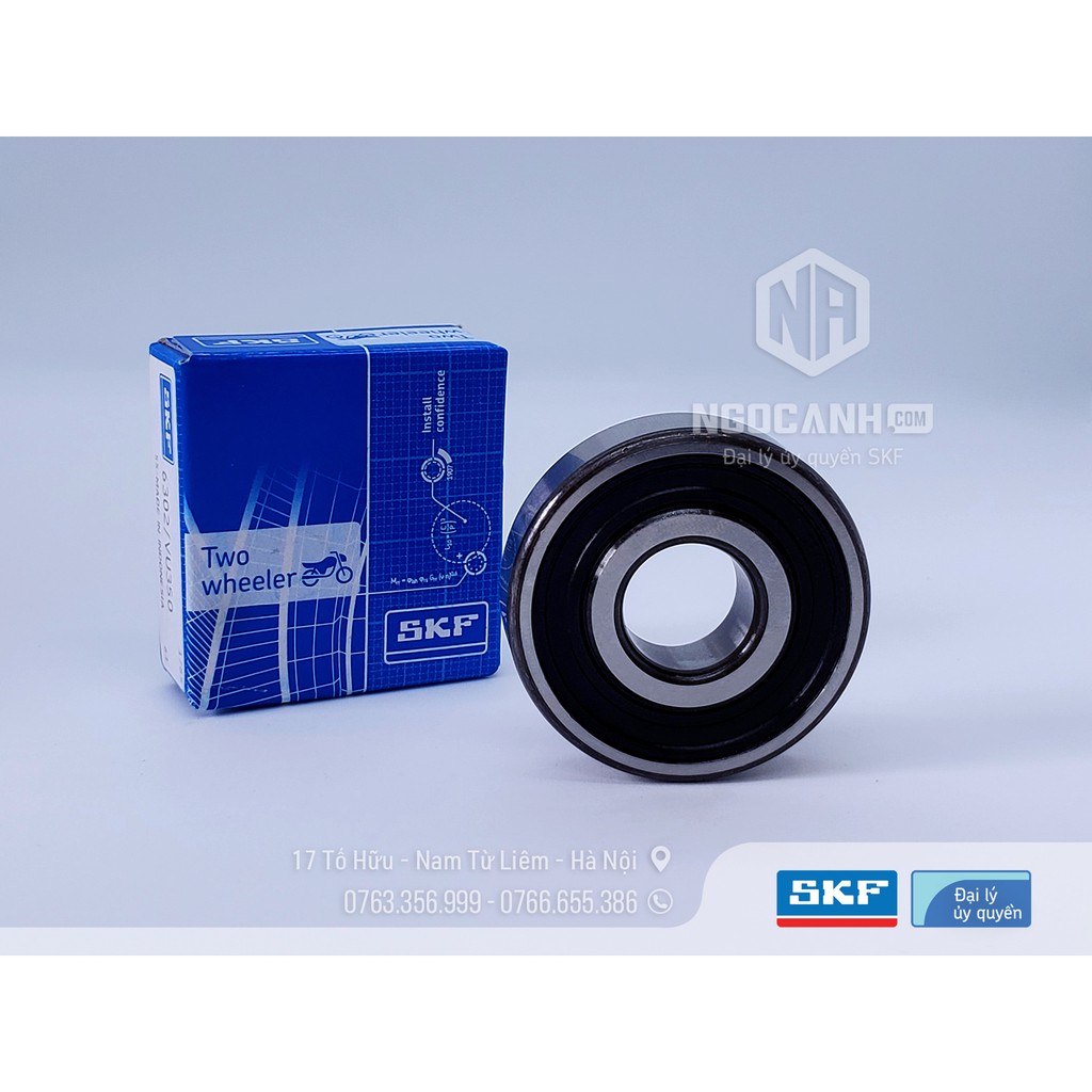 Bạc đạn xe máy SKF 6202/VU350-2RS1/C3