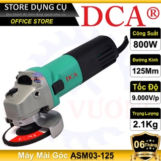 800w máy mài góc 125mm dca asm03-125 | công tắc trượt