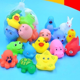 Set 5 Thú Đồ Chơi Bồn Tắm Bóp Chíp Chíp Cho Bé - 5 Mẫu Ngẫu Nhiên Khác Nhau [Thanh Mai Shop]