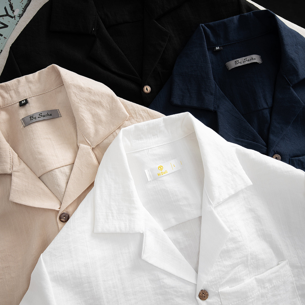 Bộ quần áo đũi nam cài cúc cổ bẻ, bộ đũi nam chất vải đũi thoáng mát thấm hút mồ hôi siêu hot( Cam kết hàng chất lượng) | BigBuy360 - bigbuy360.vn