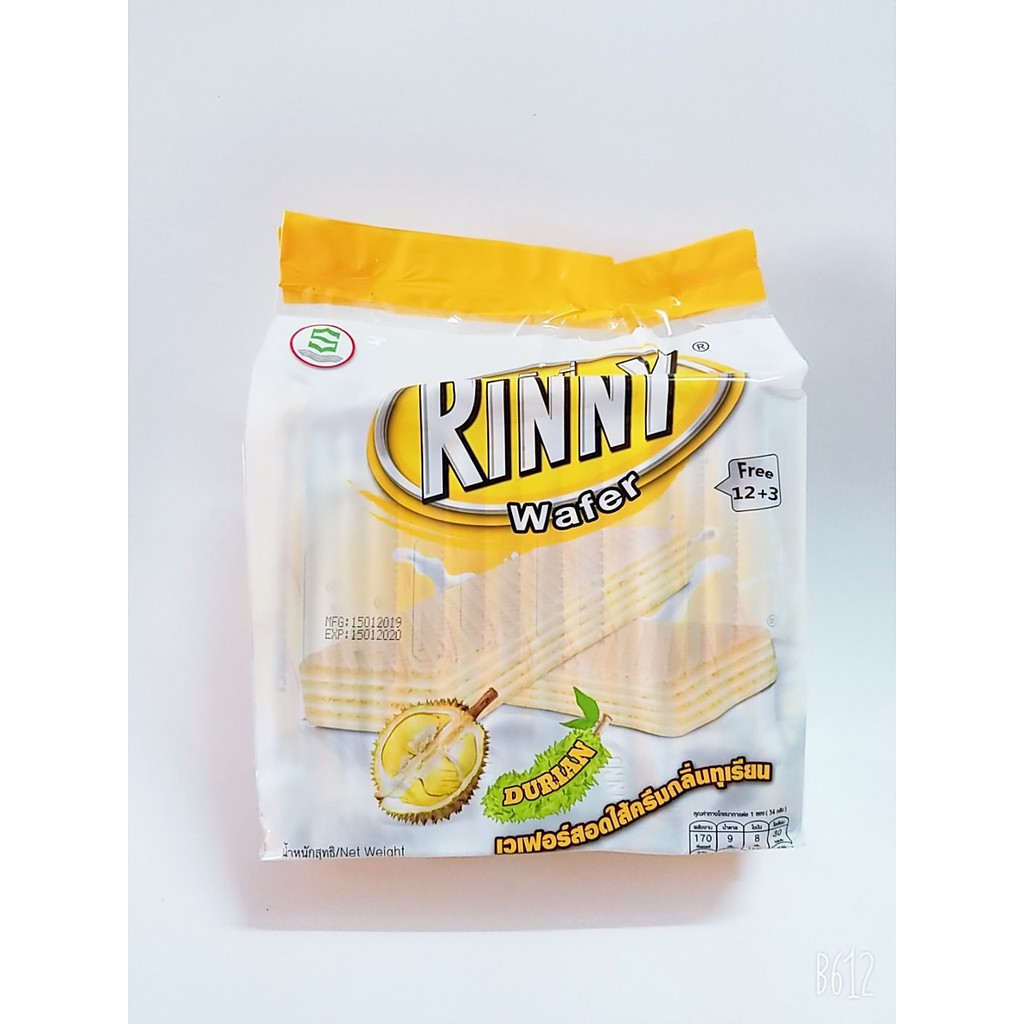 Bánh Xốp Kẹp Kem đủ vị Rinny Thái Lan (12+3) 350g