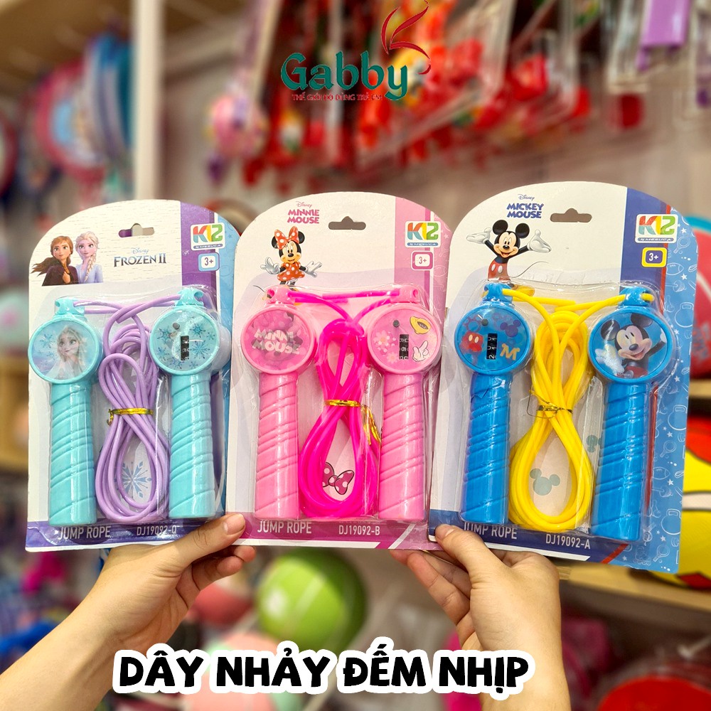 Dây nhảy đếm số lần Disney siêu đáng yêu cho bé