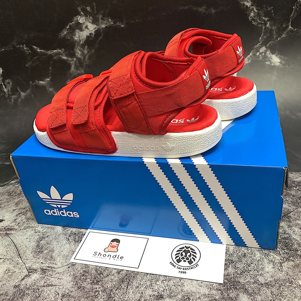  ⚡Sandal ADIDAS Adilette Red - Đỏ [ảnh thật][clip tự quay]