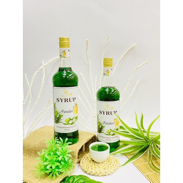 SIRO LÁ NẾP  KINGTEA.XT chai 800ml