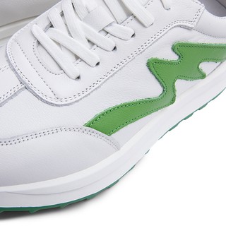 Giày Sneaker Basic Nam Nữ ICON DENIM White & Green GI110D04