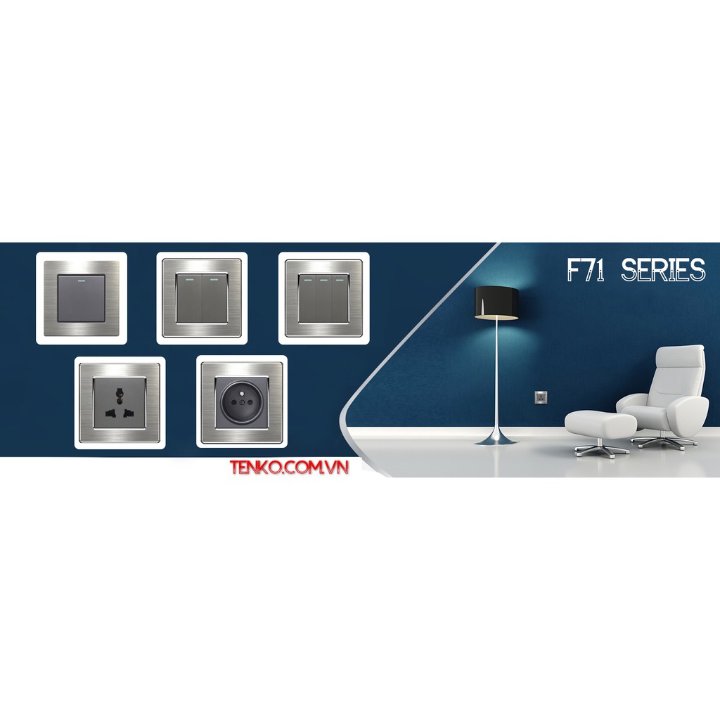 Đế Âm Tường Chống Cháy Cao Cấp Tenko TK-DAV02 - Chất Lượng Nhật