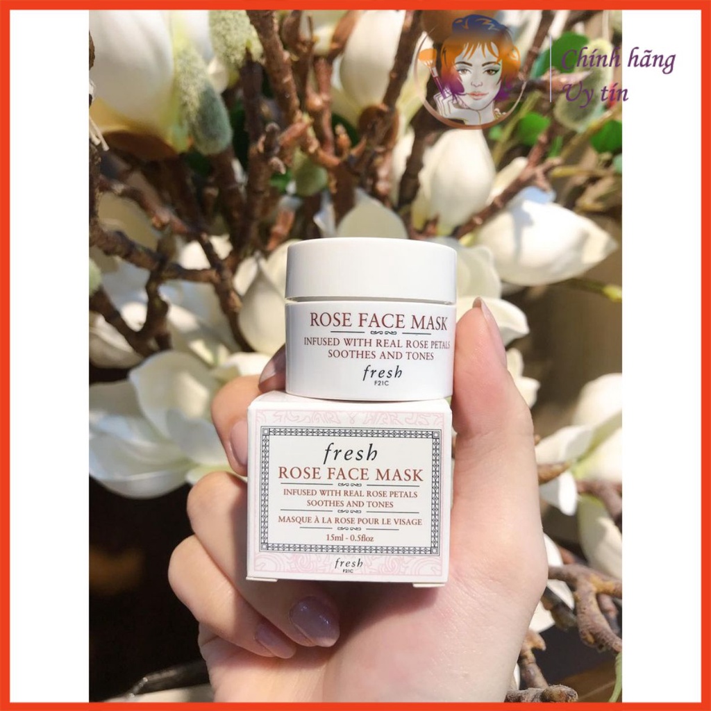 Mặt nạ hoa hồng Fresh Rose Face Mask 15ml