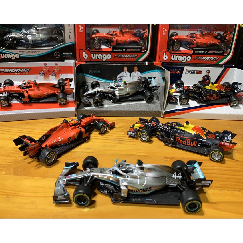 Mô hình xe đua F1 Ferrari SF90 2019 tỉ lệ 1:43 hãng Bburago