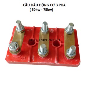 01 Cầu đấu động cơ 3 pha - Cầu đấu 50kw - 75kw mã Y315-350