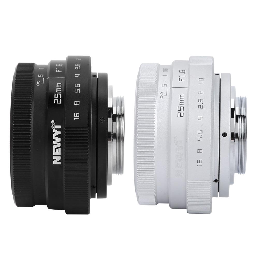 Ống kinh 25mm khẩu độ F1.8 góc rộng tiện dụng dùng cho máy ảnh Sony Nikon Canon DSLR