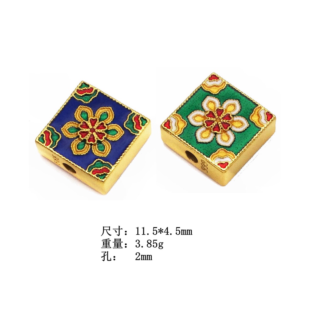 Vòng Tay May Mắn Bằng Đồng Thau Mạ Vàng Dễ Thương