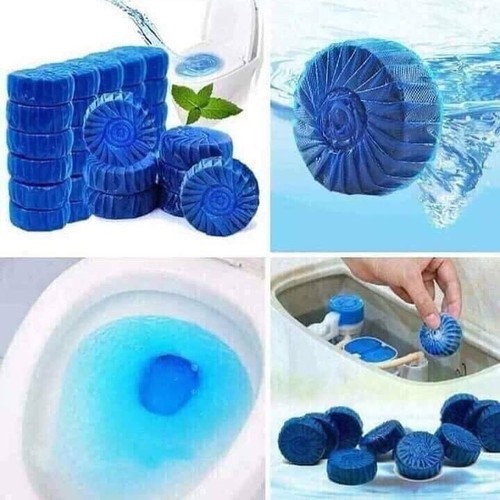 Viên thả bồn cầu Hàn Quốc - Gói 10 viên khử mùi toilet