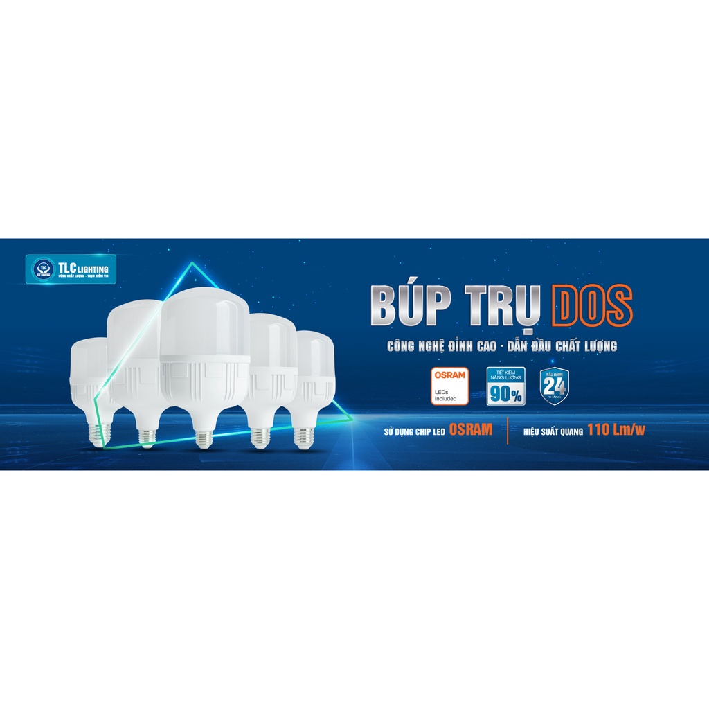 Bóng đèn led, đèn led chiếu sáng, Đèn LED Búp ECO Tiết Kiệm 90% điện năng tiêu thụ [ Bảo hành 24 tháng]