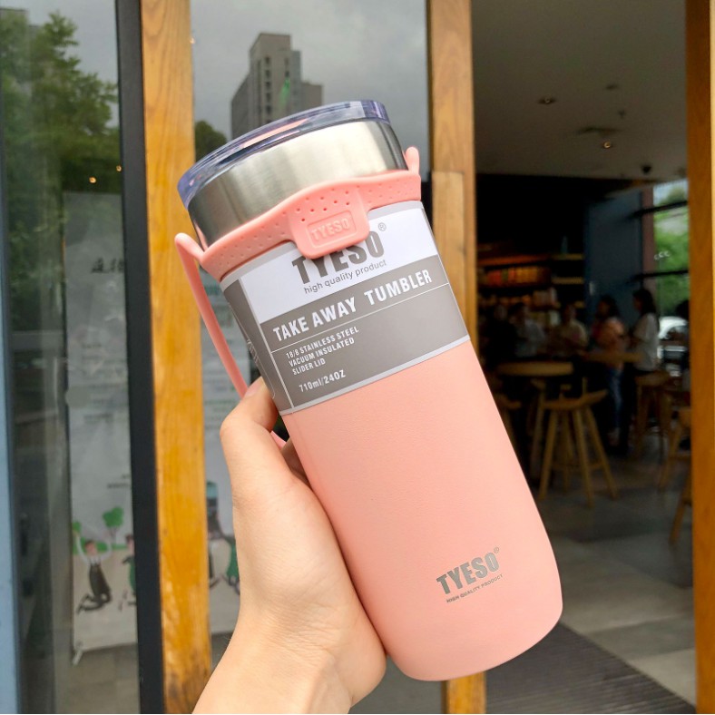 Ly giữ nhiệt Tyeso 710ml có dây xách , kèm quà tặng | BigBuy360 - bigbuy360.vn
