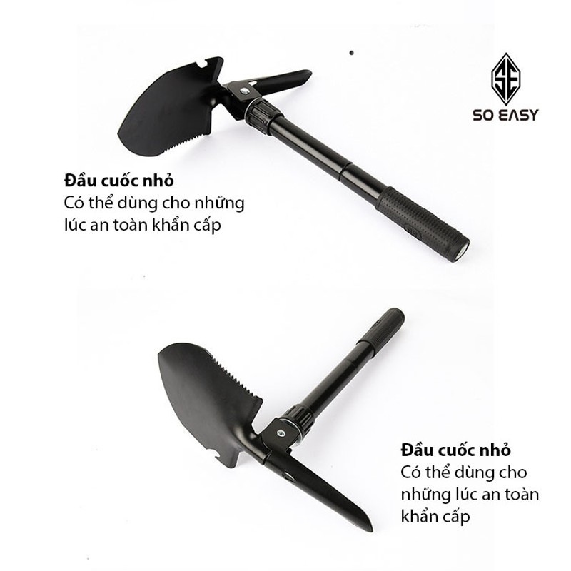 Bộ hàn cuốc xẻng 4in1 cao cấp đa năng