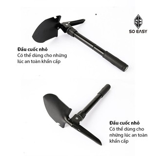 Bộ hàn cuốc xẻng 4in1 cao cấp đa năng