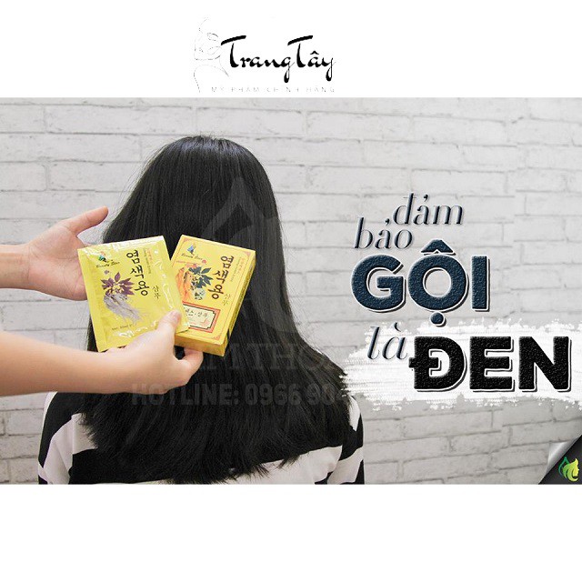 Dầu Gội đen tóc thảo dược hàn quốc Beauty Star , dưỡng tóc ngăn tóc rụng