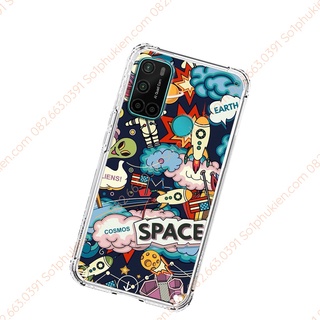 Ốp Lưng Vsmart Joy 4 In Hình Phi Hành Gia Chất Đẹp