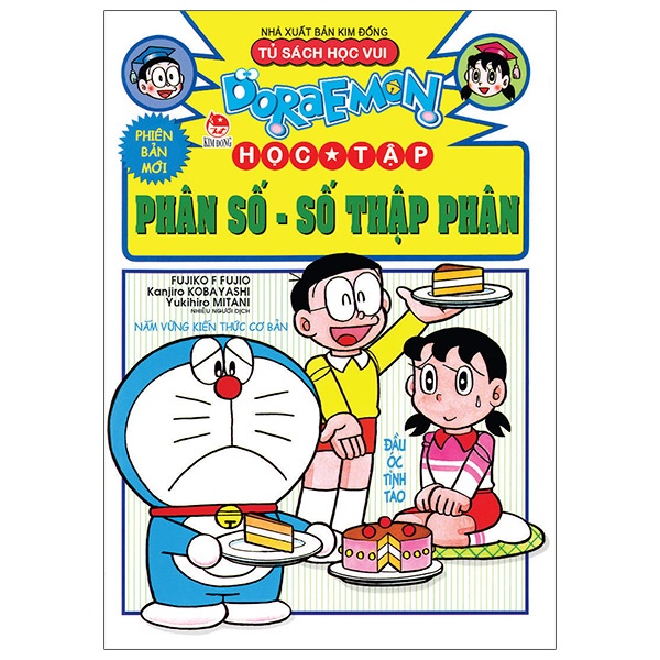 Sách Doraemon Học Tập: Phân Số - Số Thập Phân (Tái Bản 2021)