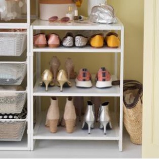 Kệ trắng 3 tầng JONAXEL IKEA