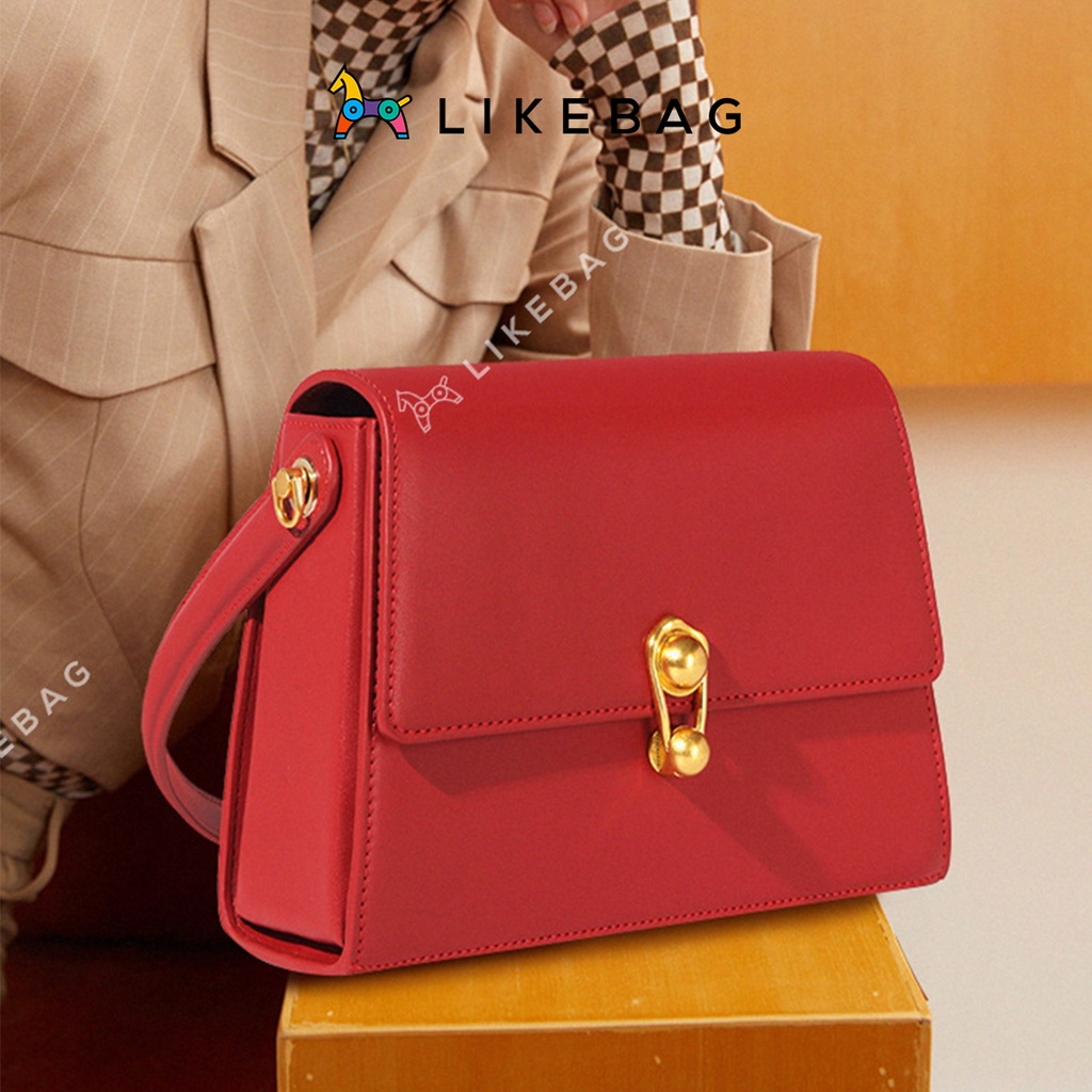 Túi xách nữ đeo chéo chính hãng LIKEBAG kiểu dáng công sở sang trọng 212XK6887 - LIBAGI