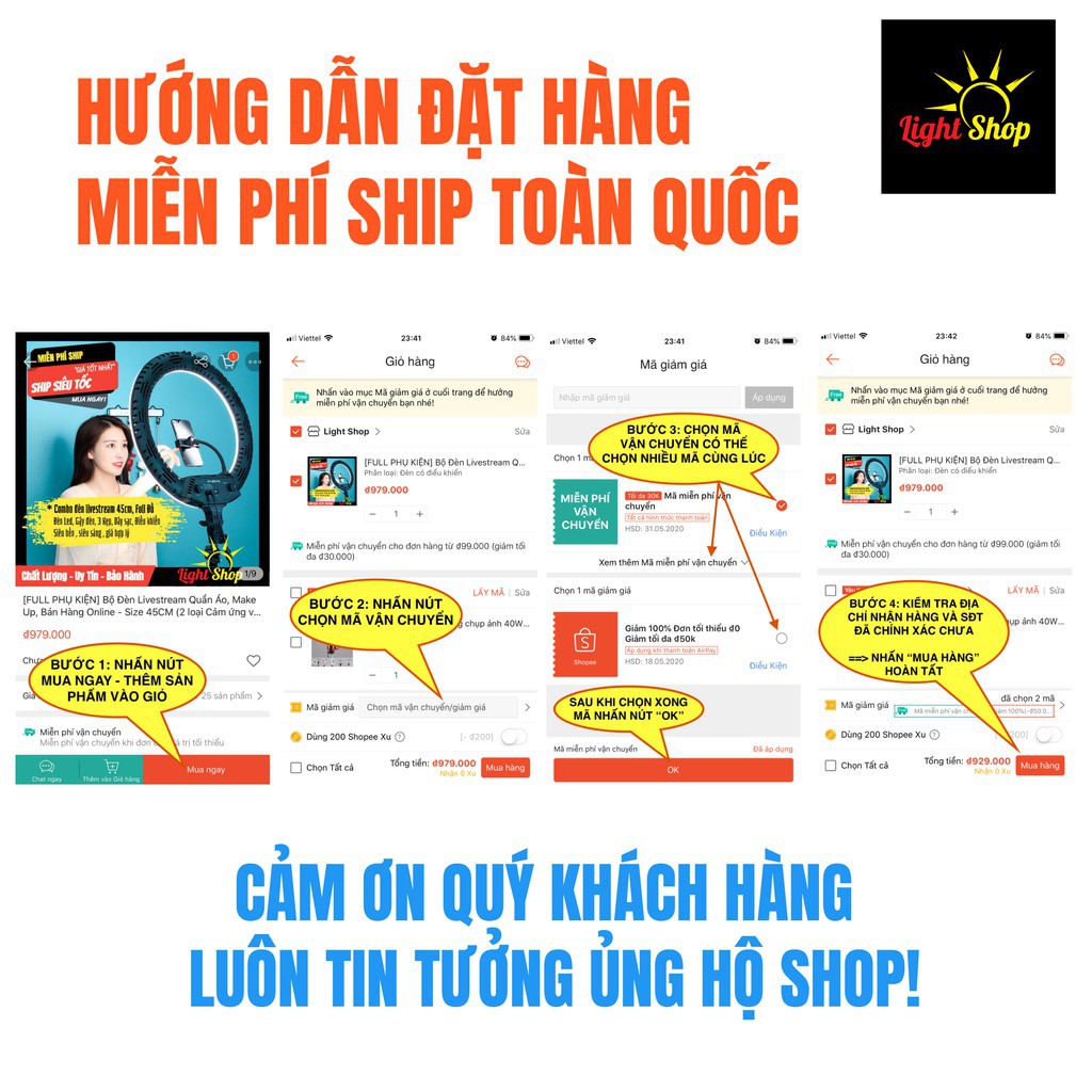 [Siêu Rẻ]  Đèn Livestream Size Cực Đại 54cm Điều Khiển 🌻FREESHIP 70K🌻Đèn Hỗ Trợ Trang Điểm, Chụp Ảnh, Phun Xăm | BigBuy360 - bigbuy360.vn