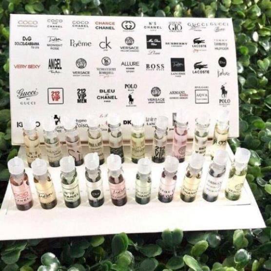 Nguyên Sét 20 Chai Nước Hoa Mini Đến Từ Các Thương Hiệu – sản phẩm khử mùi làm thơm cơ thể | BigBuy360 - bigbuy360.vn