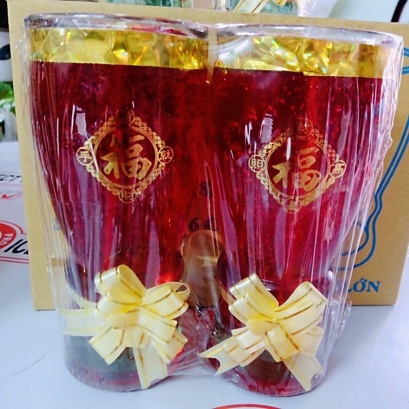 đèn cầy ly lớn (3 cặp )