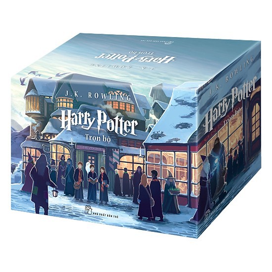 Sách - Boxset Harry Potter bản lâu đài - Trọn bộ 7 tập - NXB Trẻ