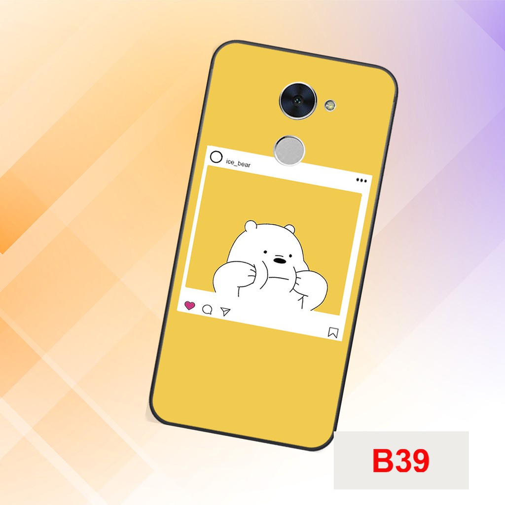 ỐP LƯNG HUAWEI Y7 PRIME -GR5 -GR5 2017 CÁC MẪU GẤU WE BARE BEARS ĐẸP XINH XẮN RẺ