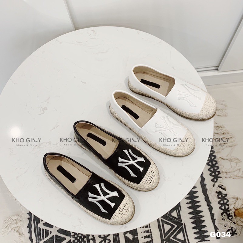 Giày Slipon cói NY