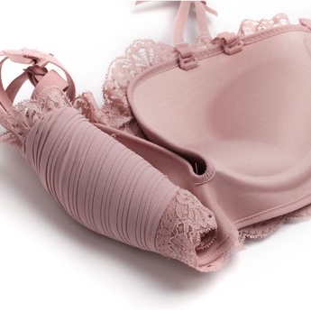 Áo lót nữ không gọng mút dày 2 cm quây ngang viền ren cute dễ thương công chúa - AL007