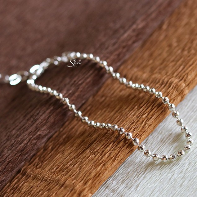 Lắc tay dây bi bạc 925 Senyda Jewelry LT119