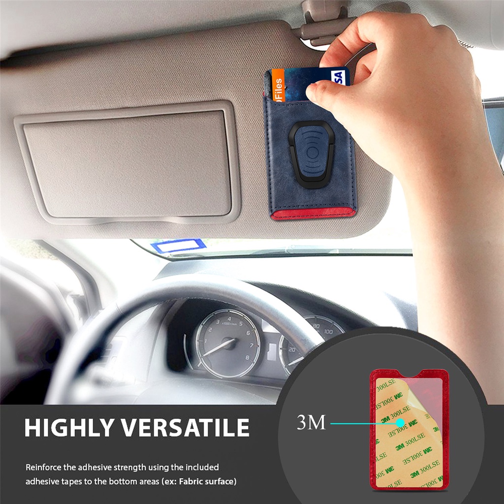 Multi-angle Finger Ring Phone Holder Wallet Case Magnetic Smartphone Card Holder For Mobile Phone