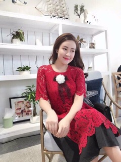 Áo dài cách tân nơ cổ