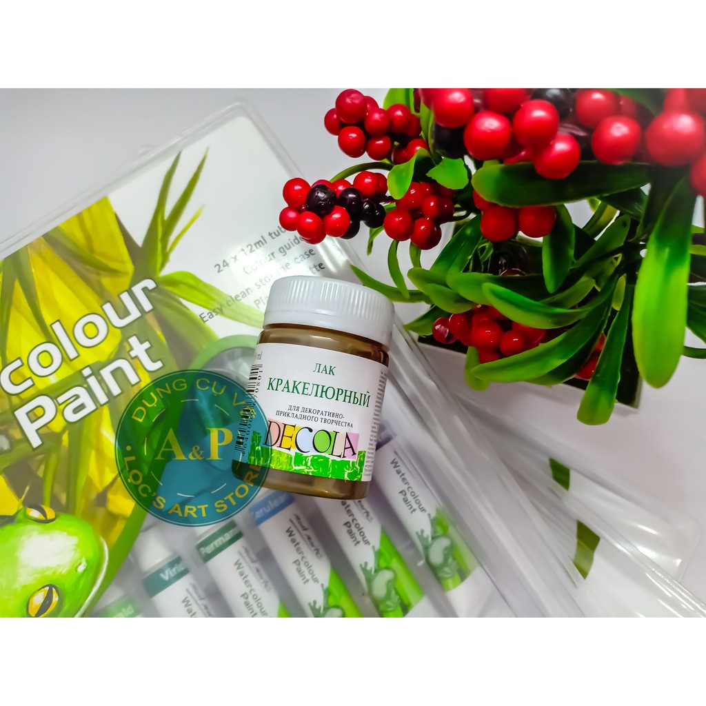 Dung dịch tạo hiệu ứng nứt - Decola Cracking Vanish