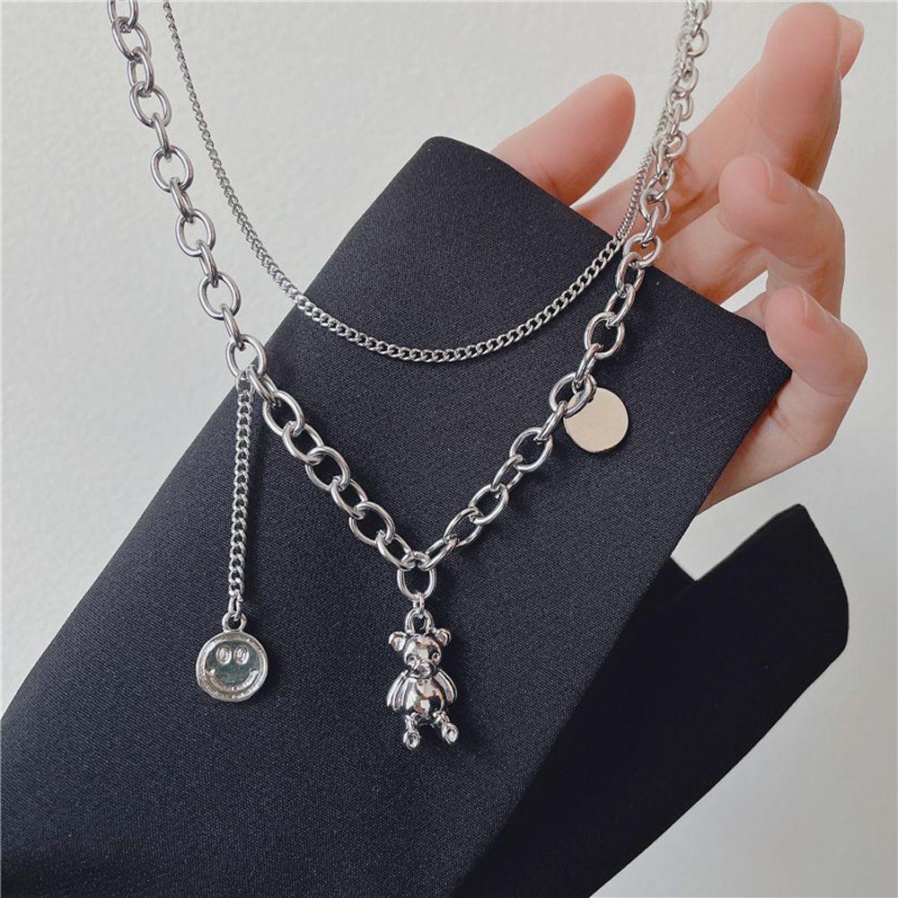 1 Vòng Cổ Choker Mặt Cười Thời Trang Cho Nữ