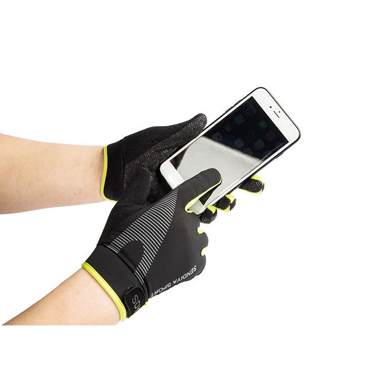Găng tay chống nắng thể thao nam/nữ hở ngón dùng lái xe,chơi gofl,, thao tác điện thoại cảm ứng dễ dàng thuận tiện