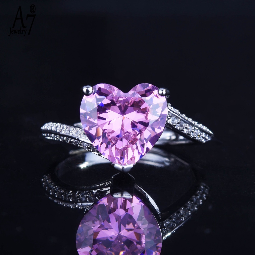 Nhẫn bạc s925 hình trái tim thời trang nữ xinh xắn