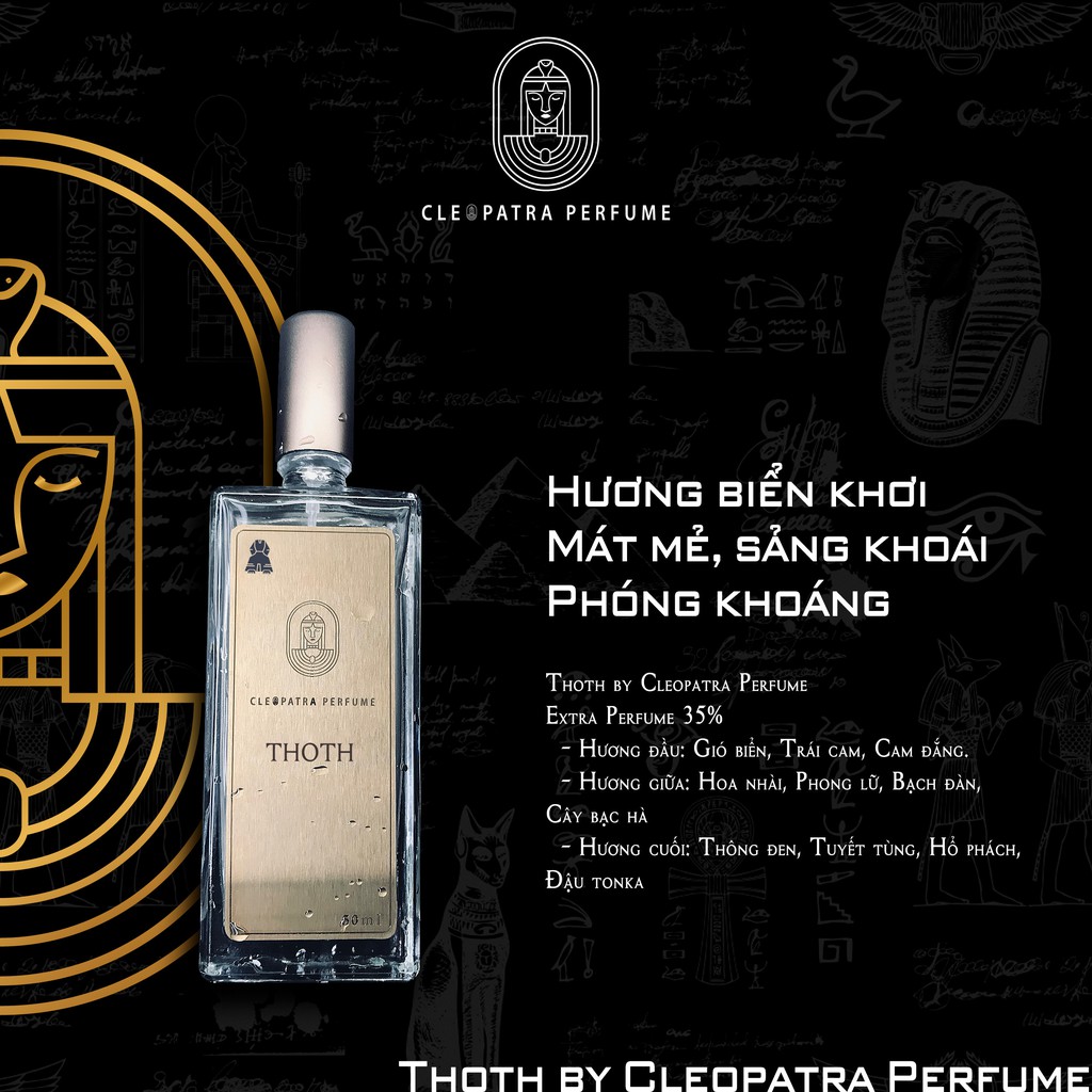 Nước hoa Thoth 2ml by Cleopatra Perfume | BigBuy360 - bigbuy360.vn