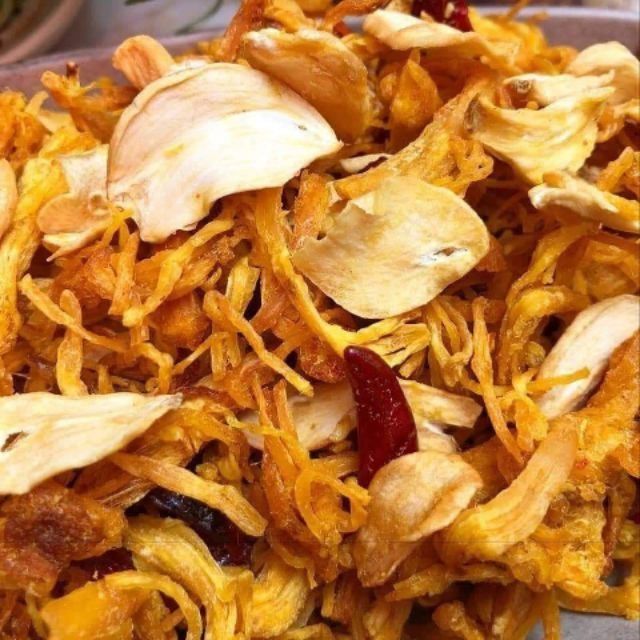 1kg khô gà bơ tỏi ngon