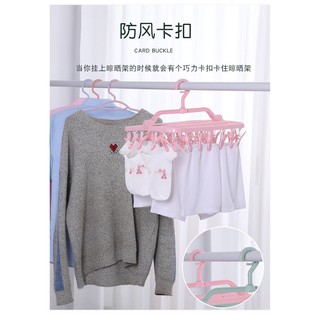 Móc phơi quần áo 32 kẹp móc phơi đồ