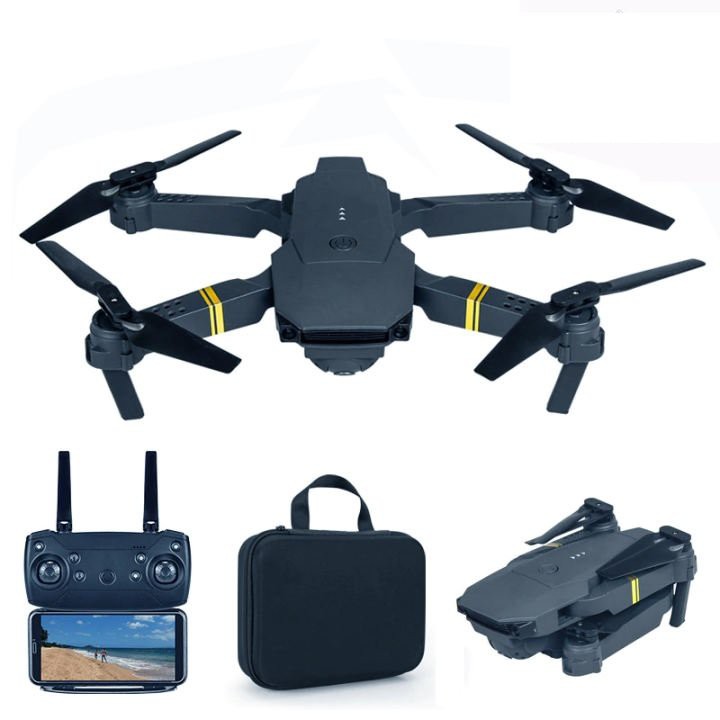 Flycam E58 bản 2021 pin 1800mAh,Quay phim chụp ảnh từ trên cao, Camera WIFI Full HD 1080, Giữ Độ Cao,tặng balo chống sốc | BigBuy360 - bigbuy360.vn